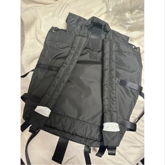 NEW Ganni big black tech backpack main image 5